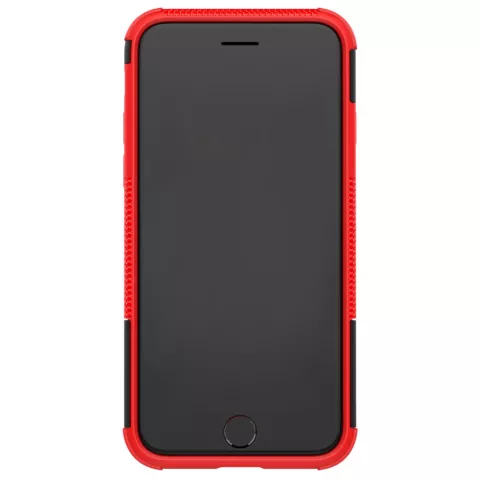 Shockproof bescherming hoesje iPhone 7 8 SE 2020 SE 2022 case - Rood