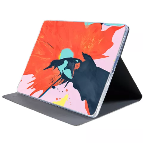 Fabric Kunstlederen iPad Pro 12.9-inch 2018 2020 2021 2022 Hoes Case - Grijs Stof