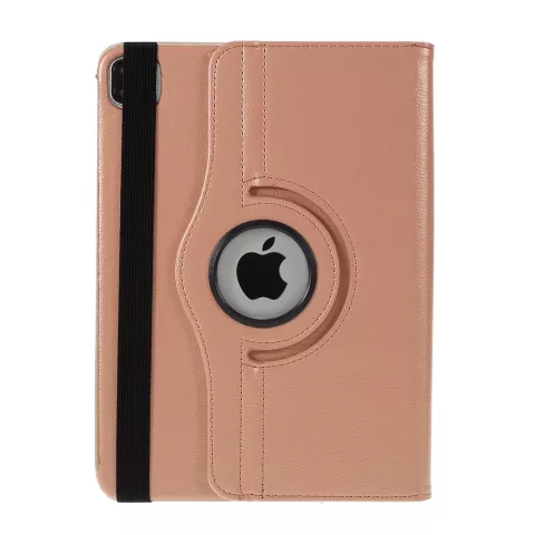 360 Rotating bookcase iPad Pro 11 inch (2018 2020 2021 2022) &amp; iPad Air 4 en iPad Air 5 - rose gold