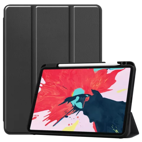 Trifold hoes voor iPad Pro 11 inch (2018 2020 2021 2022) &amp; iPad Air 4 en iPad Air 5 - zwart