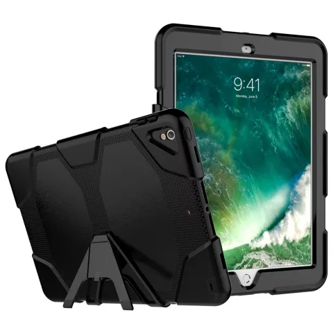 Survivor Kickstand hoes voor iPad Air 3 (2019) &amp; iPad Pro 10.5 inch (2017) - zwart