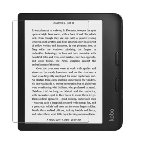 Screenprotector beschermfolie voor Kobo Libra 2 - transparant