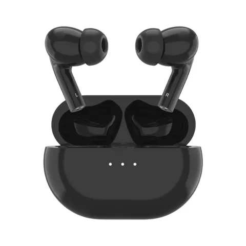 XY Draadloze oortjes Bluetooth oordopjes In-Ear TWS ANC Active Noise Canceling Earbuds - Zwart