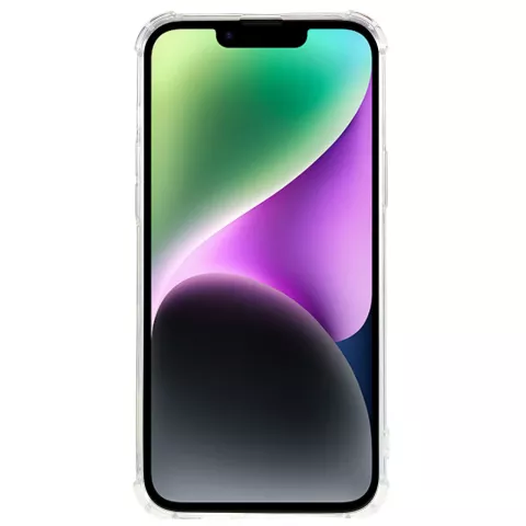 Leger Camouflage Survivor TPU hoesje geschikt voor iPhone 14 Plus - Army Groen
