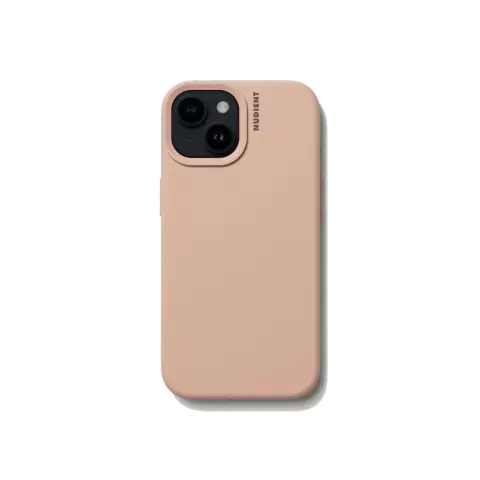 Nudient Base hoesje geschikt voor iPhone 15 - Oranje