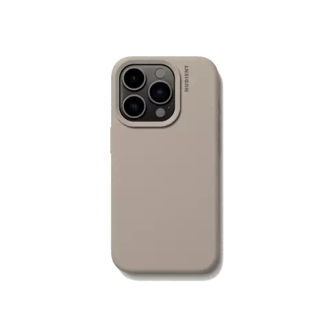 Nudient Base hoesje voor iPhone 15 Pro - Zand