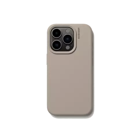 Nudient Base hoesje geschikt voor iPhone 15 Pro - Zand