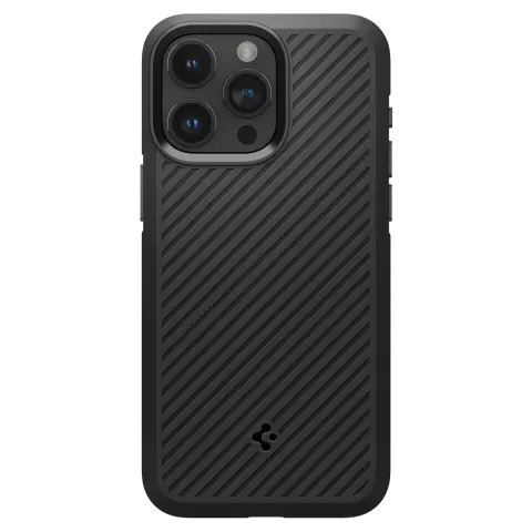 Spigen Core Armor hoesje geschikt voor iPhone 15 Pro - Zwart