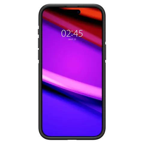 Spigen Core Armor hoesje geschikt voor iPhone 15 Pro - Zwart