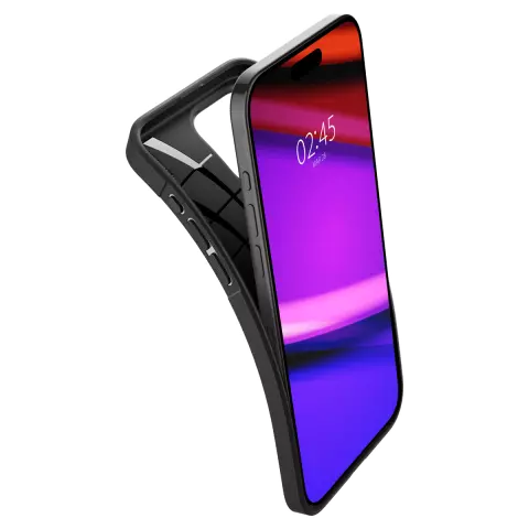 Spigen Core Armor hoesje geschikt voor iPhone 15 Pro - Zwart
