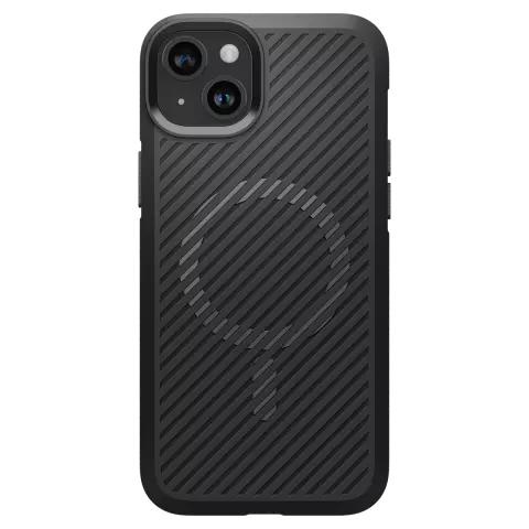 Spigen Core Armor MagFit hoesje voor iPhone 15 - Zwart