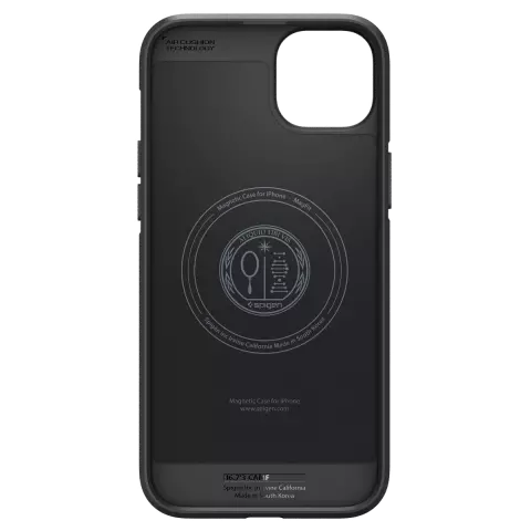 Spigen Core Armor MagFit hoesje geschikt voor iPhone 15 - Zwart
