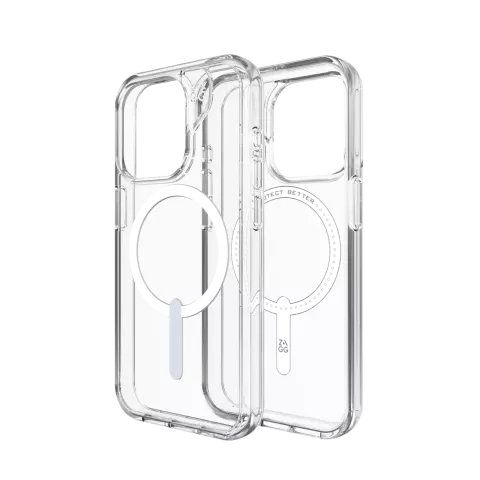 ZAGG Crystal Palace Snap hoesje geschikt voor iPhone 15 Pro - Transparant