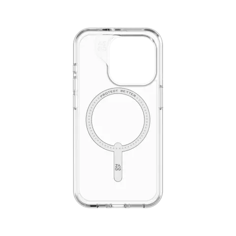 ZAGG Crystal Palace Snap hoesje geschikt voor iPhone 15 Pro - Transparant