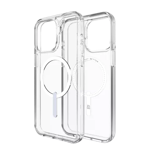 ZAGG Crystal Palace Snap hoesje geschikt voor iPhone 15 Pro Max - Transparant