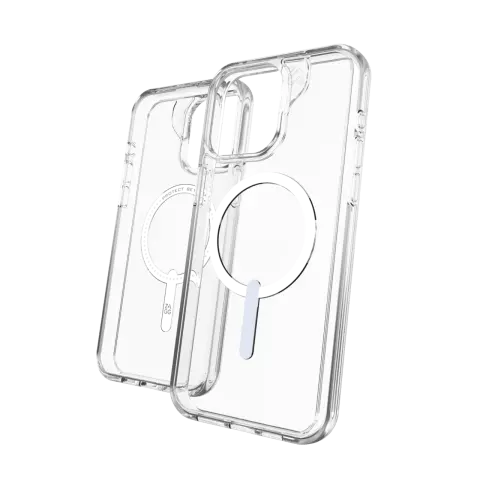 ZAGG Crystal Palace Snap hoesje geschikt voor iPhone 15 Pro Max - Transparant