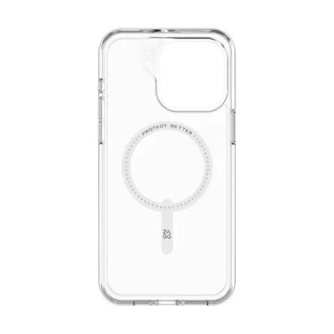 ZAGG Crystal Palace Snap hoesje geschikt voor iPhone 15 Pro Max - Transparant