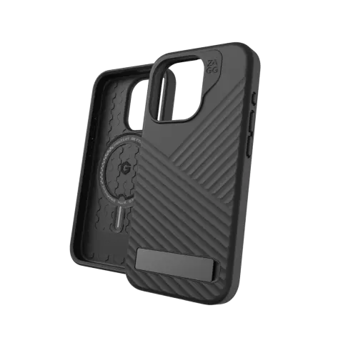 ZAGG Denali Snap KS hoesje geschikt voor iPhone 15 Pro - Zwart