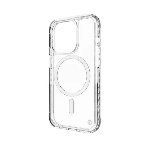 CLCKR Diamond Magnet hoesje geschikt voor iPhone 15 Pro - Transparant