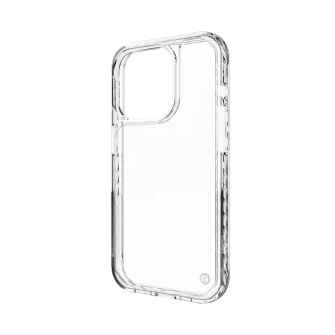 CLCKR Diamond non-Magnet hoesje voor iPhone 15 Pro - Transparant
