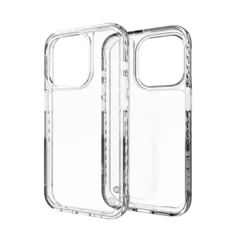 CLCKR Diamond non-Magnet hoesje geschikt voor iPhone 15 Pro - Transparant