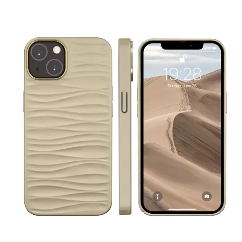 dbramante1928 Dune hoesje geschikt voor iPhone 14 - Zand
