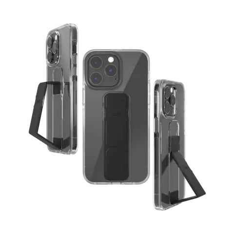 CLCKR Gripcase Clear hoesje geschikt voor iPhone 14 Pro Max - Transparant