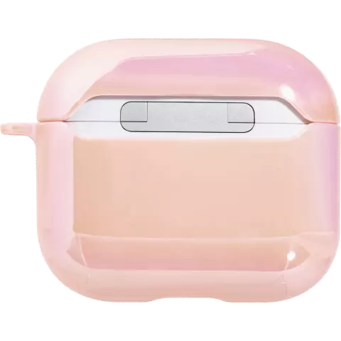 Laut Holo hoesje geschikt voor AirPods 3 - Roze