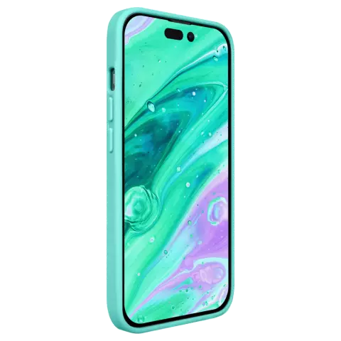 Laut Huex Pastels hoesje geschikt voor iPhone 14 Pro - mint green