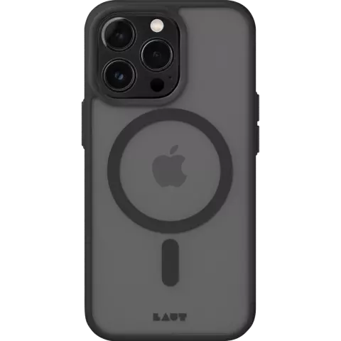 Laut HUEX PROTECT hoesje voor iPhone 15 Pro - Zwart