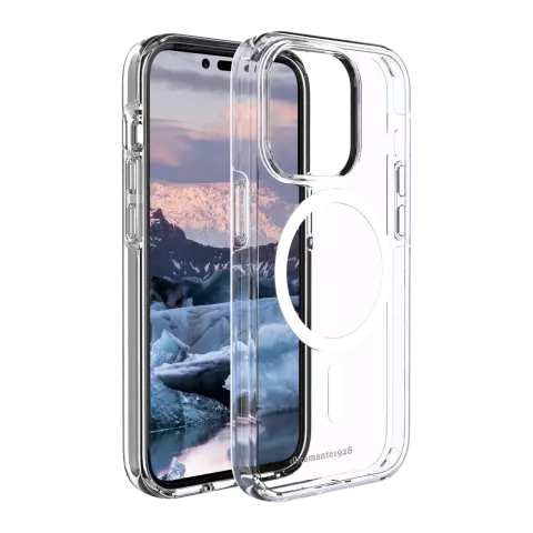 dbramante1928 Iceland Pro Magnet hoesje geschikt voor iPhone 14 Pro - Transparant