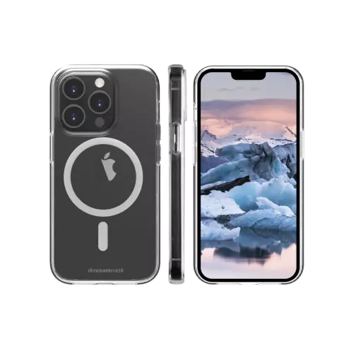 dbramante1928 Iceland Pro Magnet hoesje geschikt voor iPhone 14 Pro - Transparant