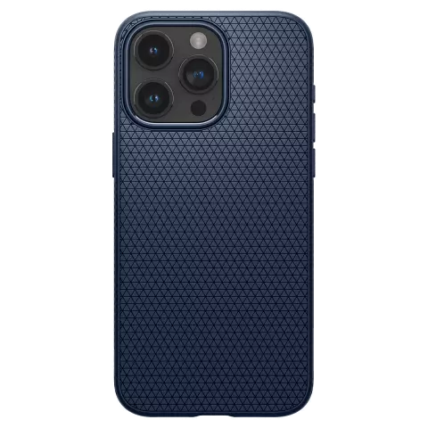Spigen Liquid Air hoesje geschikt voor iPhone 15 Pro Max - Blauw