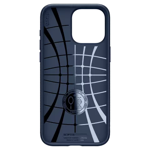 Spigen Liquid Air hoesje geschikt voor iPhone 15 Pro Max - Blauw
