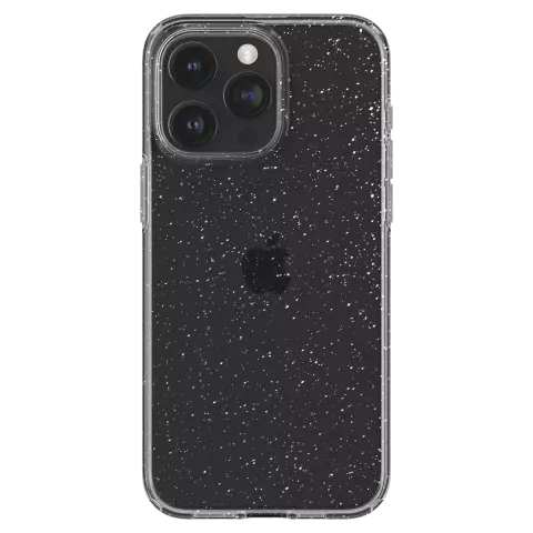 Spigen Liquid Crystal Glitter hoesje voor iPhone 15 Pro - Transparant
