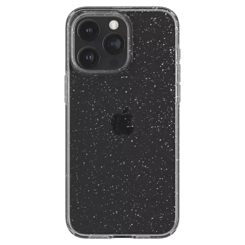 Spigen Liquid Crystal Glitter hoesje geschikt voor iPhone 15 Pro - Transparant