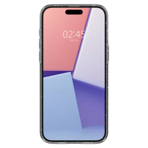 Spigen Liquid Crystal Glitter hoesje geschikt voor iPhone 15 Pro - Transparant