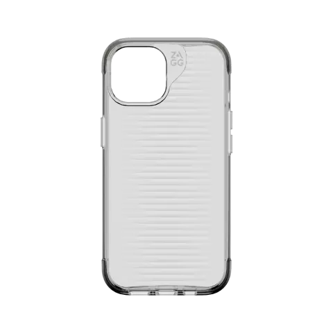 ZAGG Luxe hoesje geschikt voor iPhone 15 - Transparant