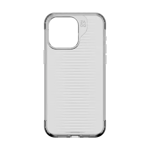 ZAGG Luxe hoesje geschikt voor iPhone 15 Pro Max - Transparant