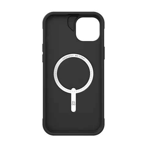 ZAGG Luxe Snap hoesje geschikt voor iPhone 15 Plus - Zwart