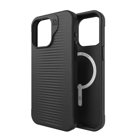 ZAGG Luxe Snap hoesje geschikt voor iPhone 15 Pro Max - Zwart