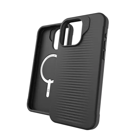 ZAGG Luxe Snap hoesje geschikt voor iPhone 15 Pro Max - Zwart