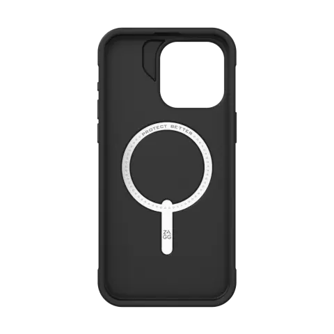 ZAGG Luxe Snap hoesje geschikt voor iPhone 15 Pro Max - Zwart