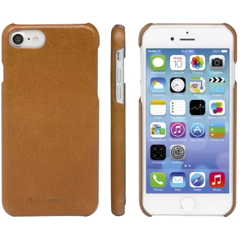 dbramante1928 Lynge hoesje geschikt voor iPhone 6, 6s, 7, 8, SE 2020 en SE 2022 - Zand