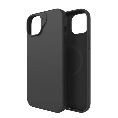 ZAGG Manhattan Snap hoesje geschikt voor iPhone 14 Plus &amp; iPhone 15 Plus - Zwart