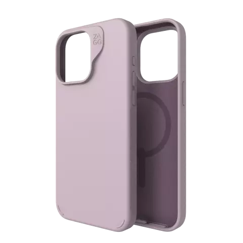 ZAGG Manhattan Snap hoesje geschikt voor iPhone 15 Pro Max - Paars