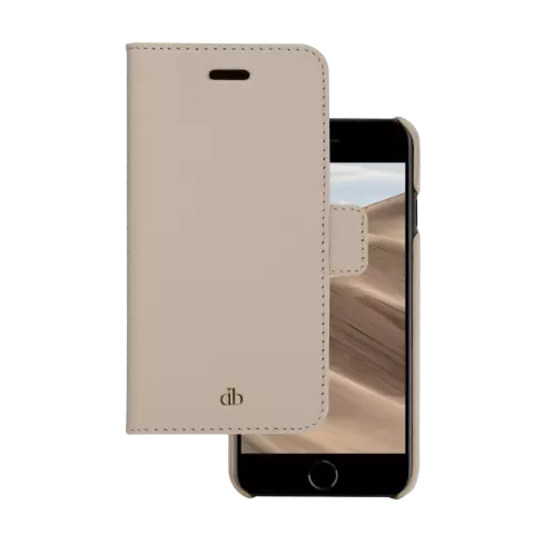dbramante1928 New York hoesje geschikt voor iPhone 7, 8, SE 2020 en SE 2022 - Zand