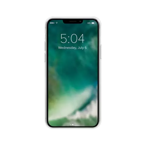 Xqisit NP Flex Case Anti Bac hoesje geschikt voor iPhone 13 mini - Transparant