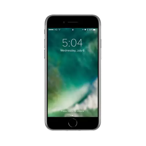 Xqisit NP Flex Case Anti Bac hoesje geschikt voor iPhone 6, 6s, 7, 8, SE 2020 en SE 2022 - Transparant
