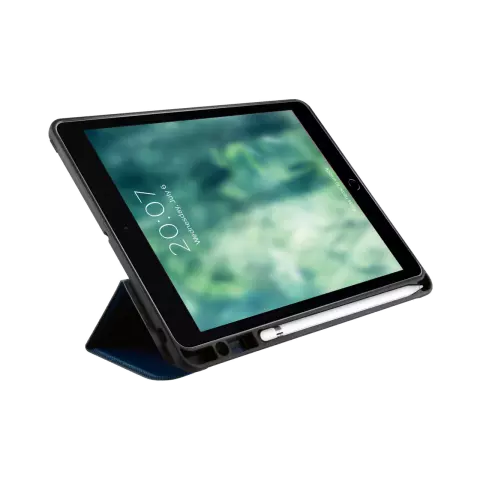 Xqisit NP Piave w/ Pencil Holder hoesje geschikt voor iPad 10.2 inch - Blauw